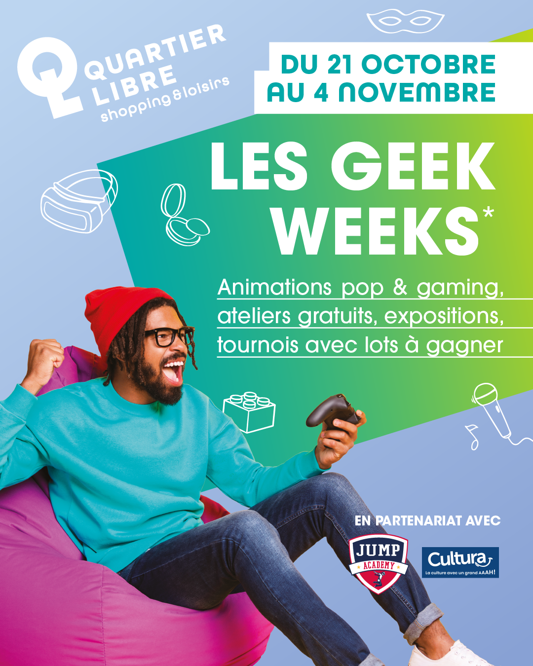 Les Geek Weeks Quartier Libre